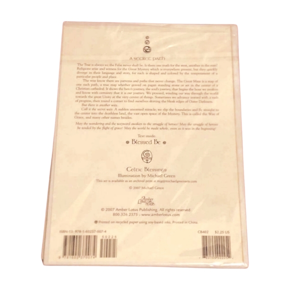 FREE W. Purchase Celtic Blessings Greeting Card with Celtic Art by Michael Green - Picture 4 of 6